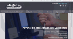 Desktop Screenshot of danforthanimal.com